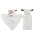Baby Blanket Swaddling Infant Sleeping Bag Bathrobe Towel With Cute Animal Head 76x76cm,Keep Baby Warm